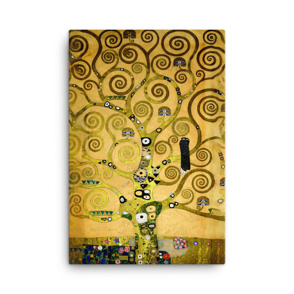 Leinwand - Gustav Klimt, der Lebensbaum Gustav Klimt ohne / 61x91 cm (24″×36″) artlia