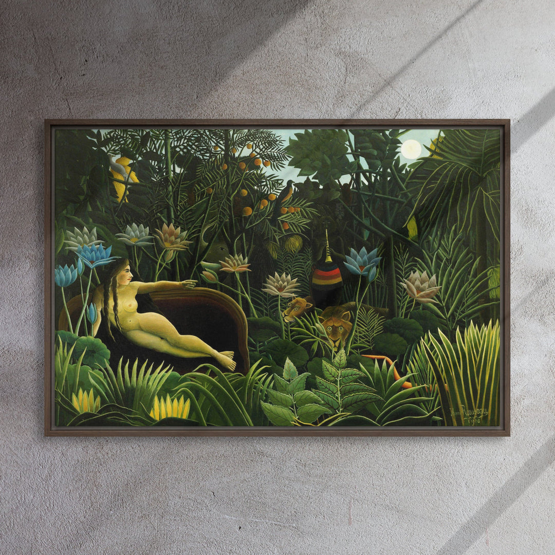 Leinwand - Henri Rousseau, Der Traum Henri Rousseau artlia