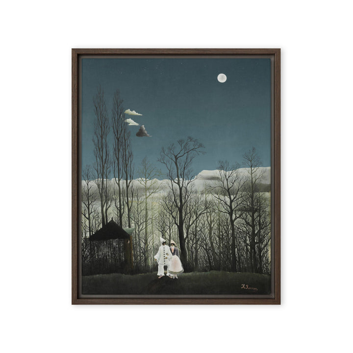 Leinwand - Henri Rousseau, Karnevalsabend Henri Rousseau Braun / 41x51 cm (16″×20″) artlia