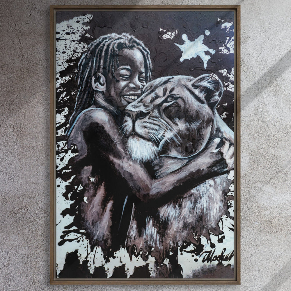 Leinwand - Her Cub, Nokuthula M Mpofu Nokuthula M Mpofu artlia