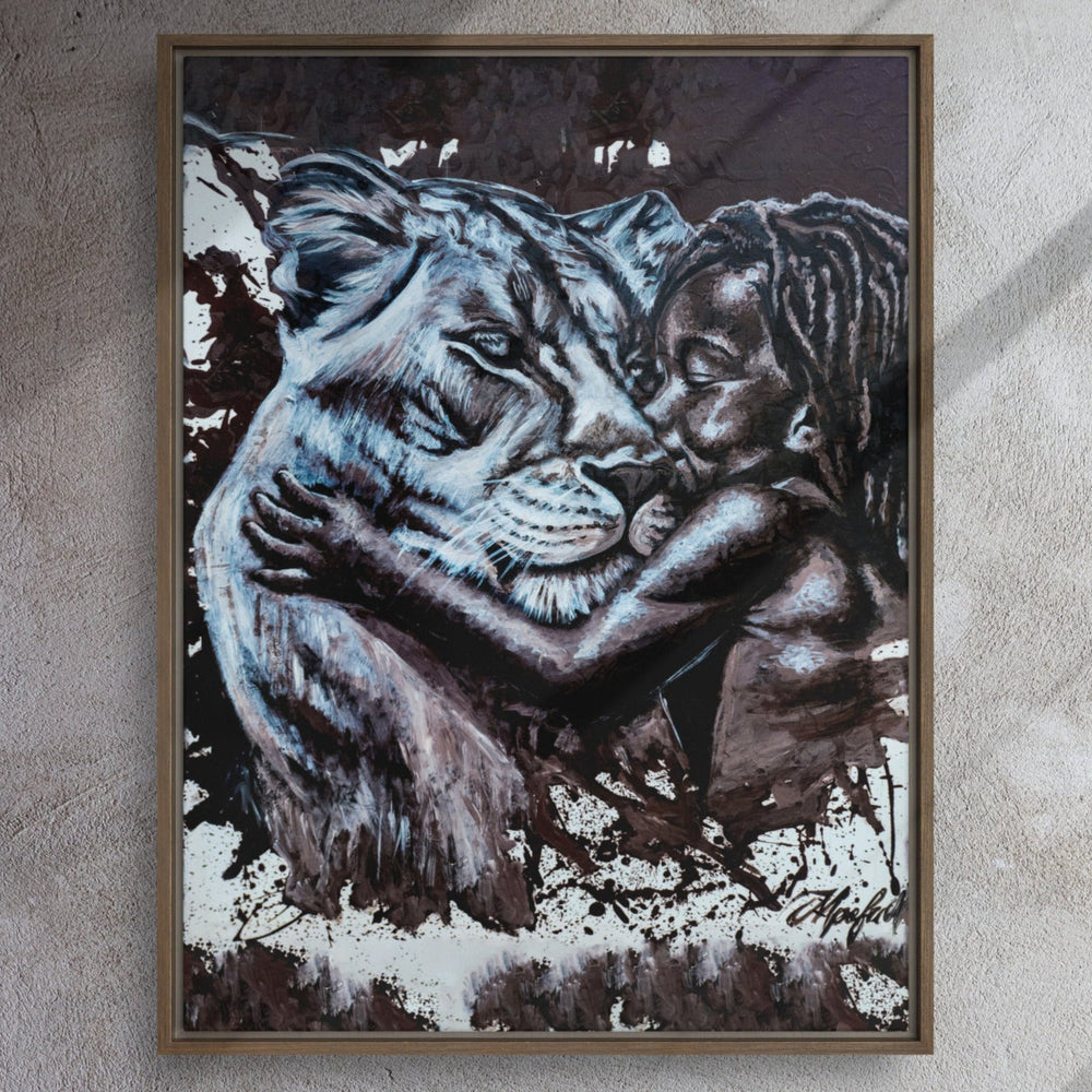 Leinwand - His Mother, Nokuthula M Mpofu Nokuthula M Mpofu artlia