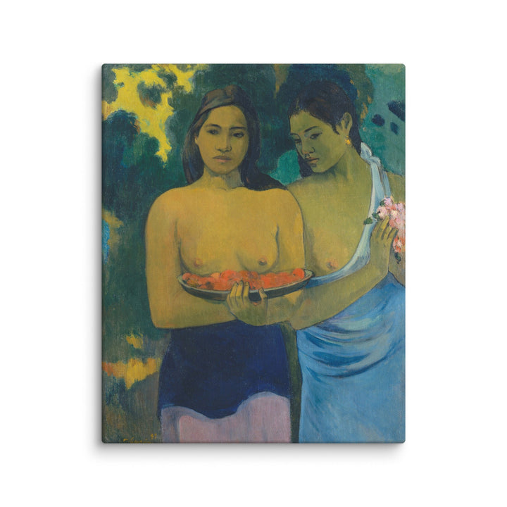 Leinwand - Paul Gauguin, Tahitische Frauen am Strand Paul Gauguin ohne Rahmen / 41x51 cm (16″×20″) artlia