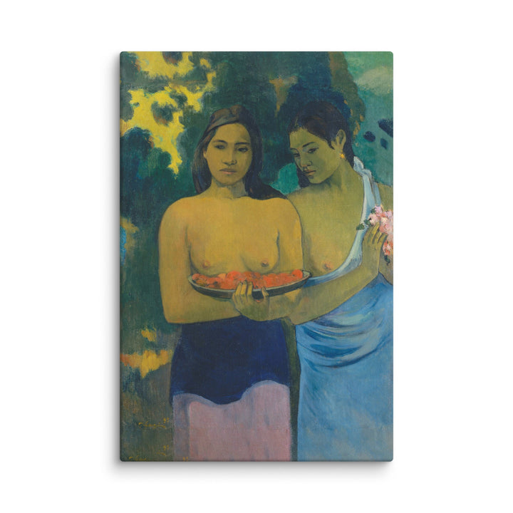 Leinwand - Paul Gauguin, Tahitische Frauen am Strand Paul Gauguin ohne Rahmen / 51x76 cm (20″×30″) artlia