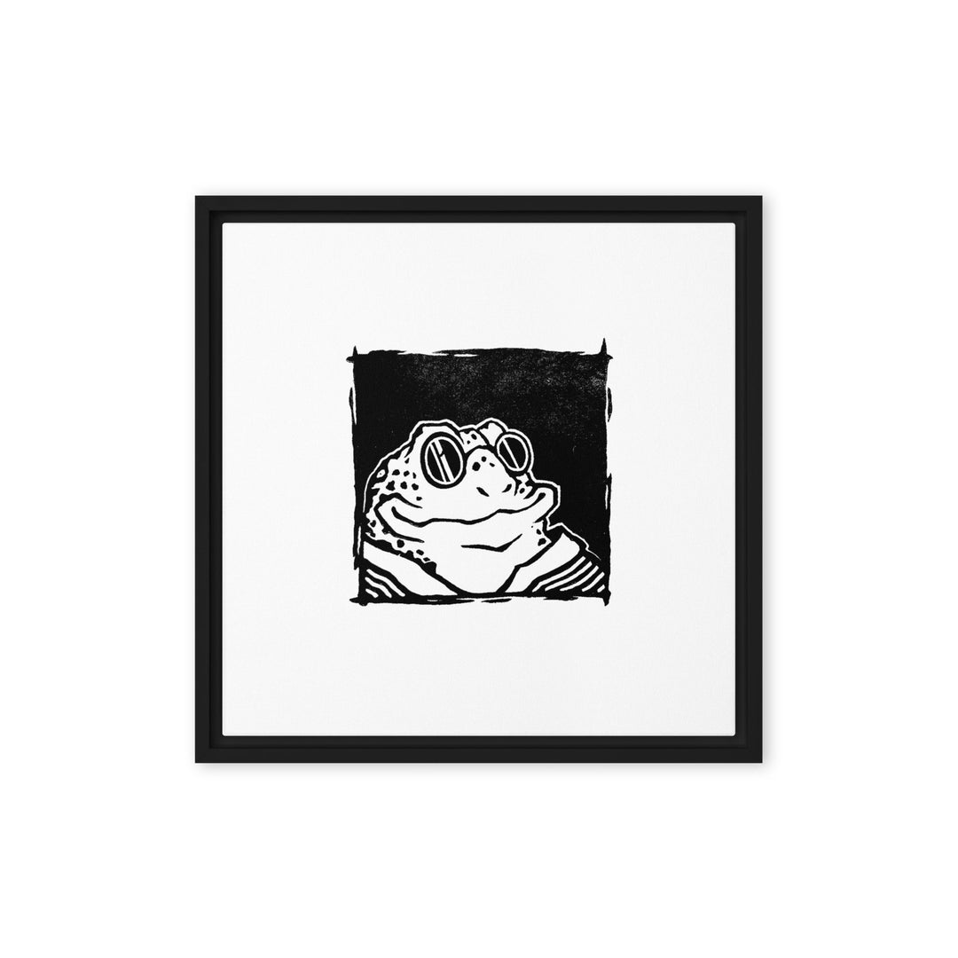 Leinwand - Pavel Frosch Pavel Illustrations Schwarz / 41x41 cm (16″×16″) artlia