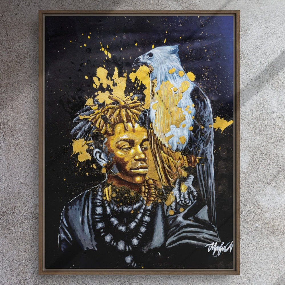 Leinwand - Royal Spirit (the Crown Prince), Nokuthula M Mpofu Nokuthula M Mpofu artlia