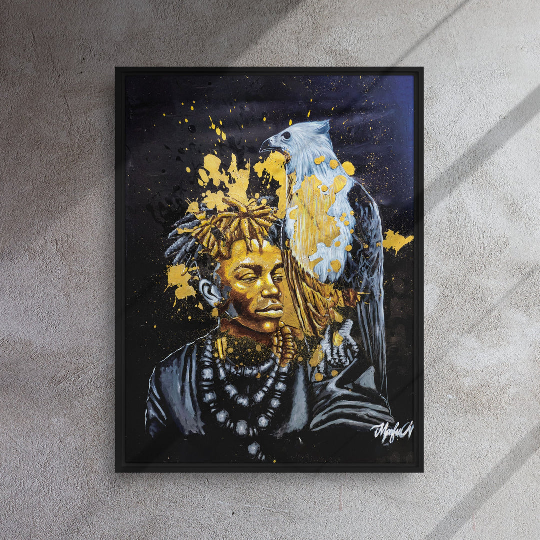 Leinwand - Royal Spirit (the Crown Prince), Nokuthula M Mpofu Nokuthula M Mpofu artlia