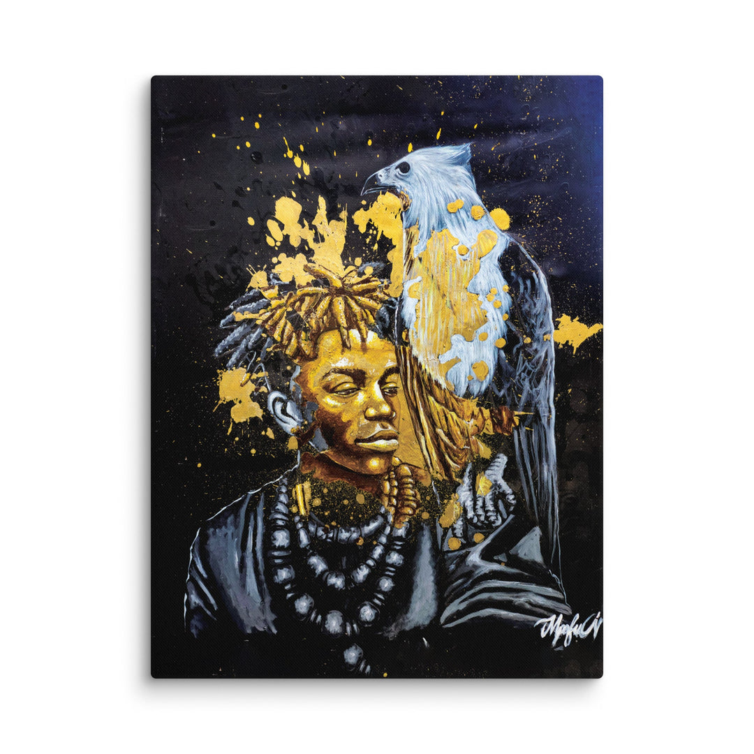 Leinwand - Royal Spirit (the Crown Prince), Nokuthula M Mpofu Nokuthula M Mpofu ohne Rahmen / 31x41 cm (12″×16″) artlia