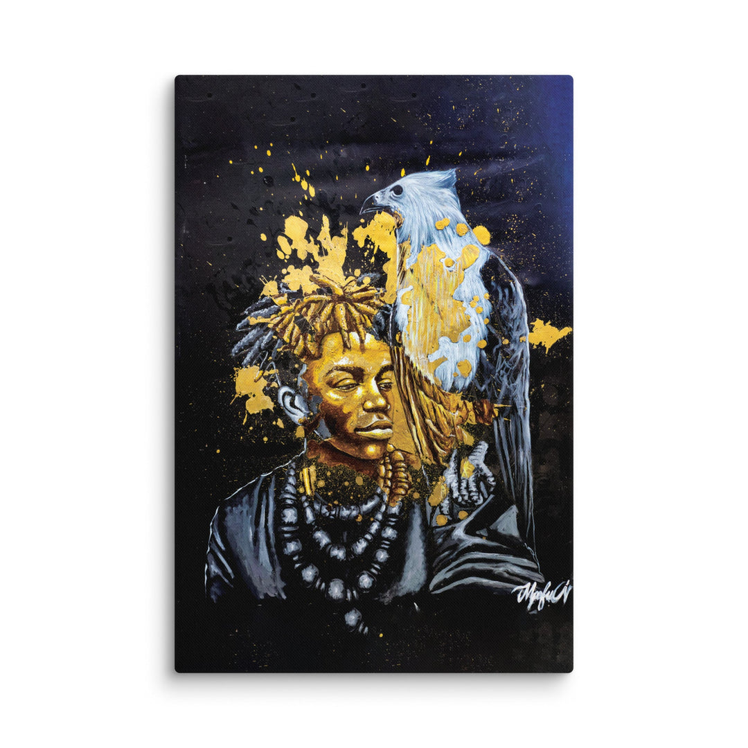 Leinwand - Royal Spirit (the Crown Prince), Nokuthula M Mpofu Nokuthula M Mpofu ohne Rahmen / 51x76 cm (20″×30″) artlia