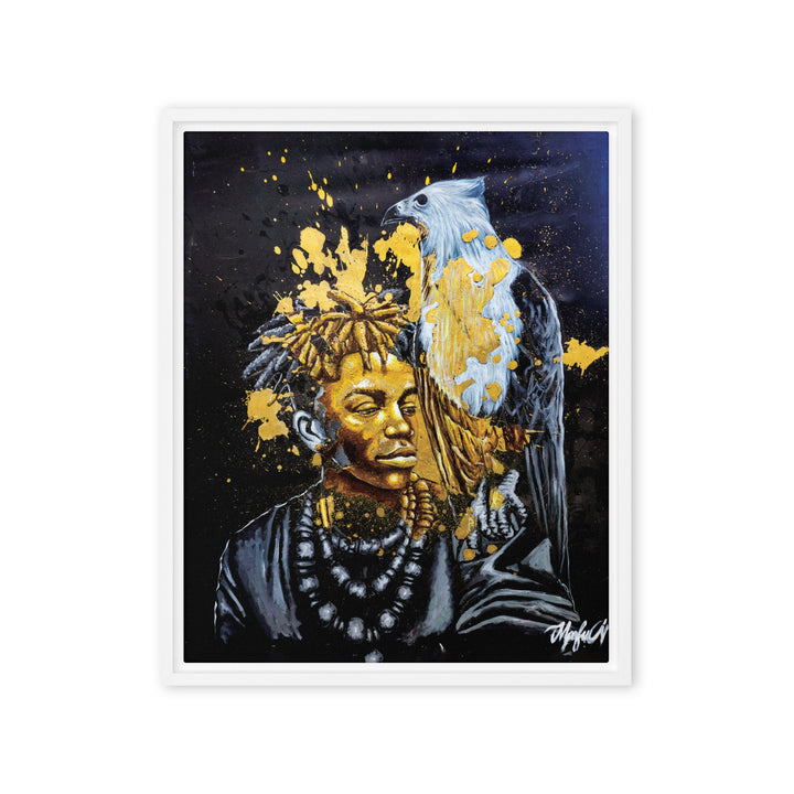 Leinwand - Royal Spirit (the Crown Prince), Nokuthula M Mpofu Nokuthula M Mpofu Weiß / 41x51 cm (16″×20″) artlia