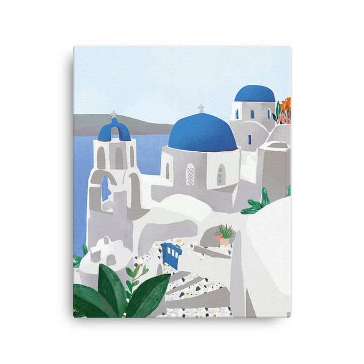 Leinwand - Santorini Kuratoren von artlia 41x51 cm artlia