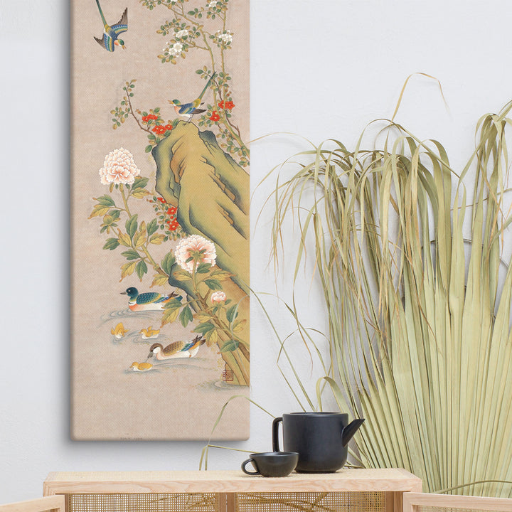 leinwand-seungmin-yoon-blumen-und-voegel-artlia
