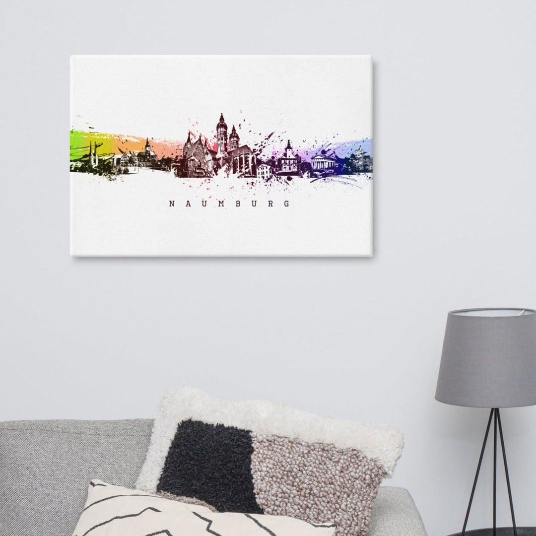 Leinwand - Skyline Naumburg Marko Kurth artlia