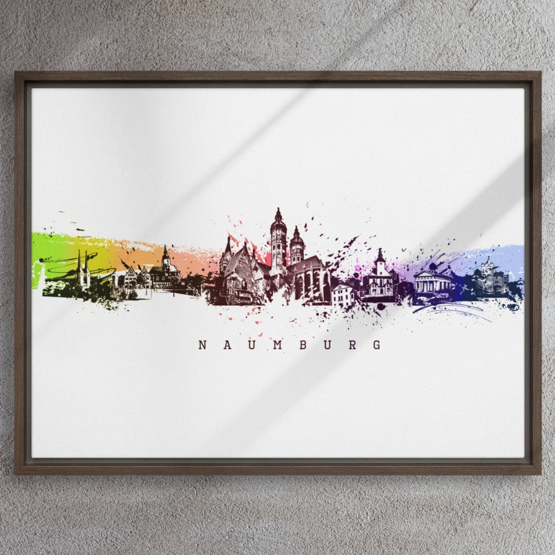 Leinwand - Skyline Naumburg Marko Kurth artlia