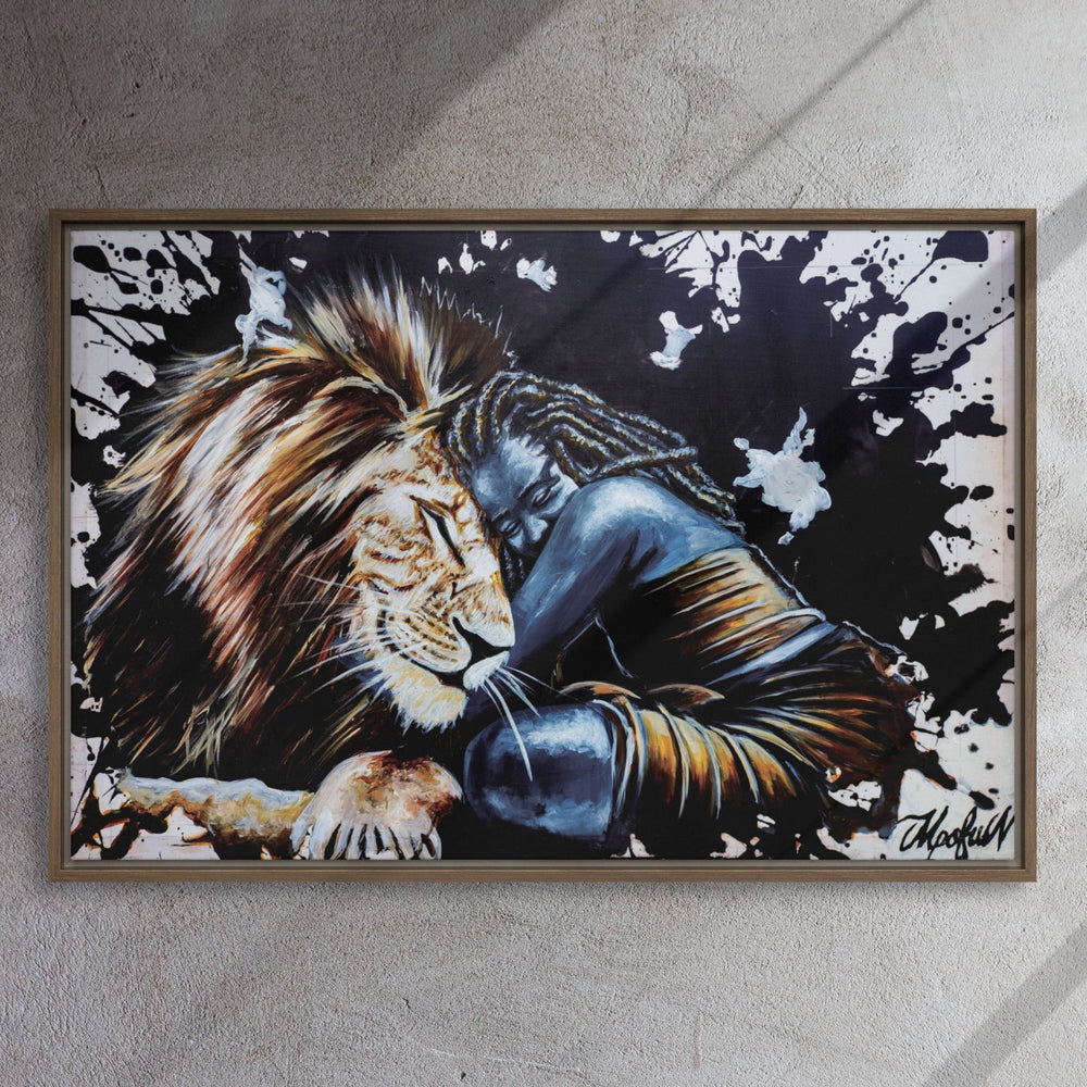 Leinwand - The Lioness, Nokuthula M Mpofu Nokuthula M Mpofu artlia