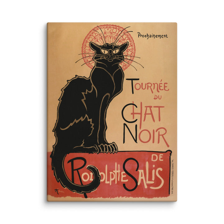 Leinwand - Théophile Steinlen, Le Chat Noir Théophile Steinlen ohne Rahmen / 31x41 cm (12″×16″) artlia
