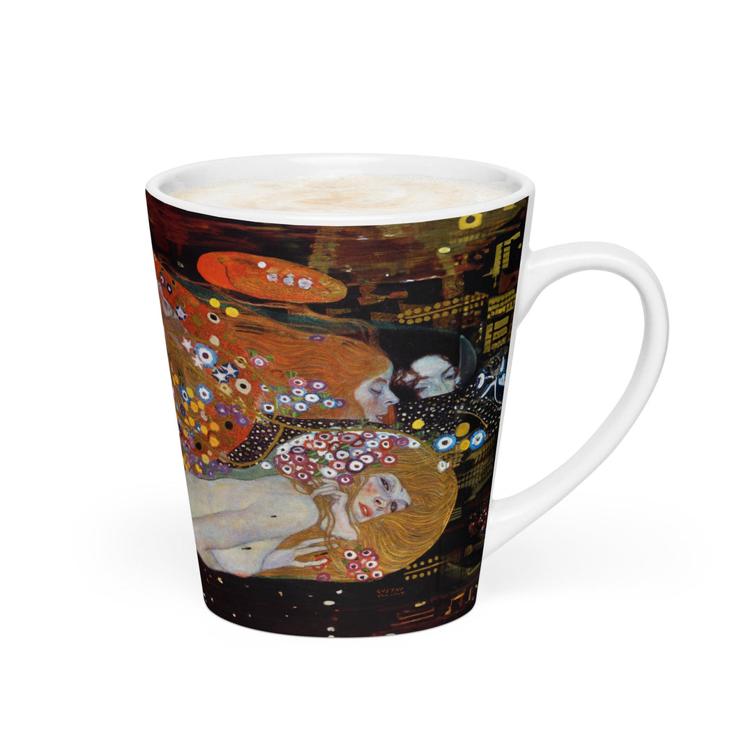 Milchkaffeetasse - Gustav Klimt, Wasserschlangen II Gustav Klimt artlia