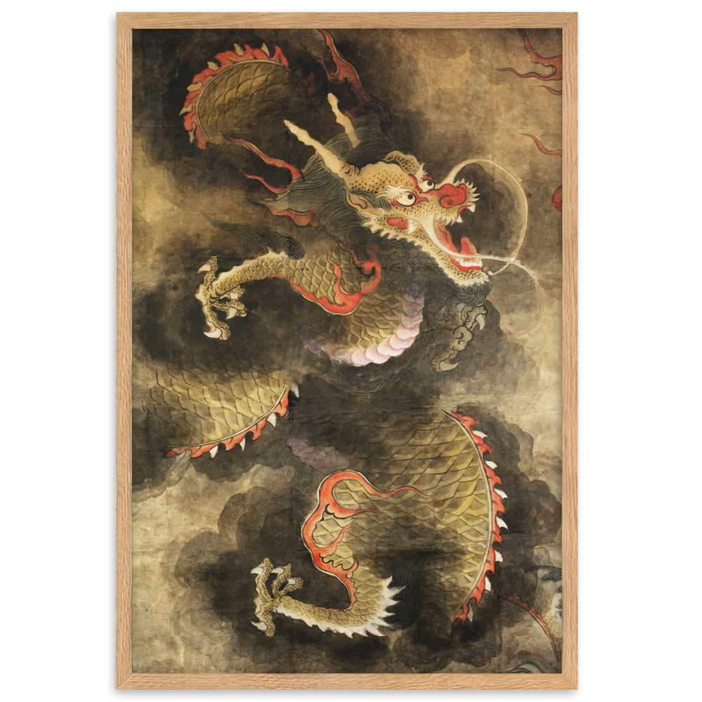 Poster - Der Heilige Blaue Drache Kuratoren von artlia Oak / 61×91 cm artlia