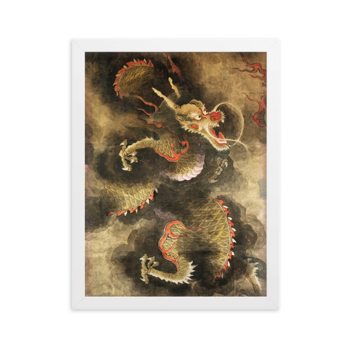 Poster - Der Heilige Blaue Drache Kuratoren von artlia Weiß / 30×40 cm artlia