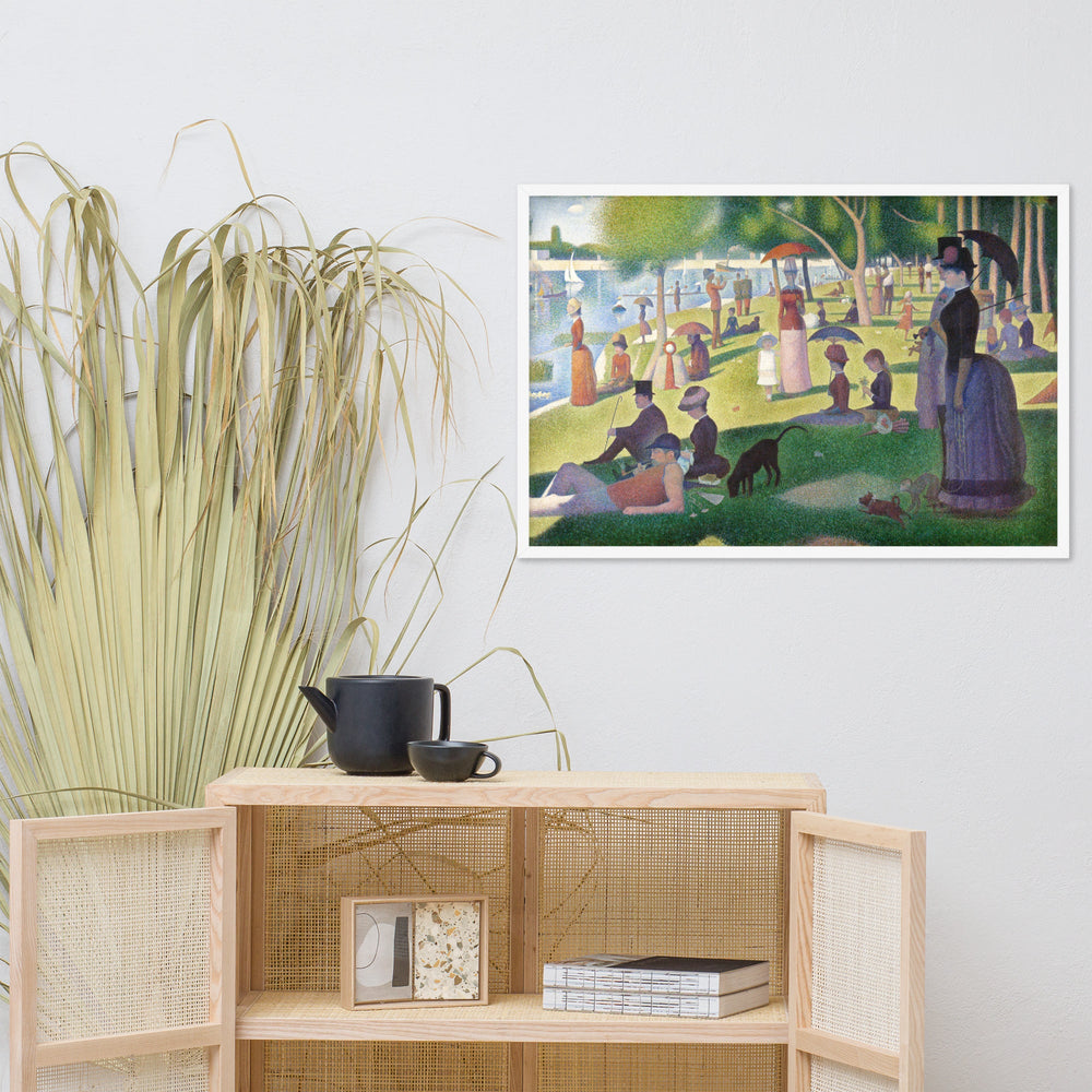 Poster - Ein Sonntagnachmittag auf der Insel La Grande Jatte Georges Seurat artlia