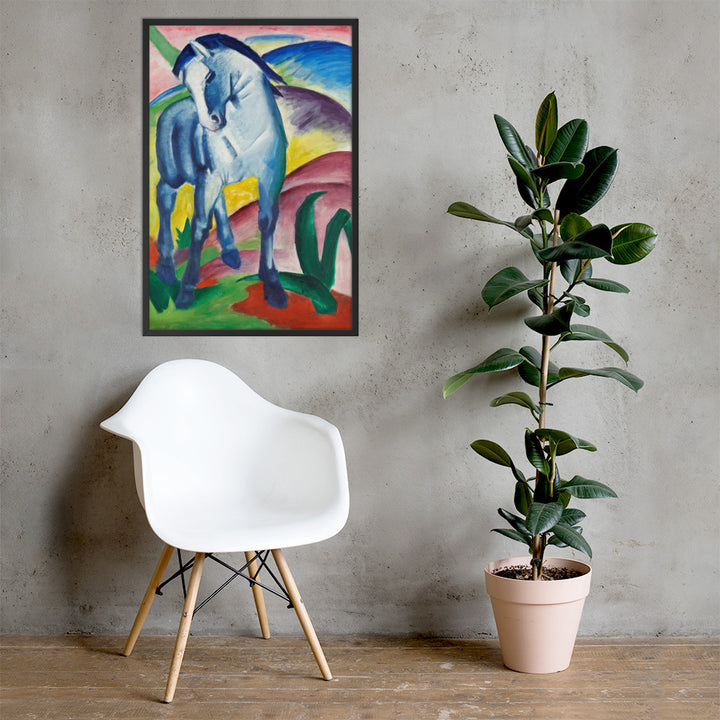 Poster - Franz Marc, Blaues Pferd I artlia