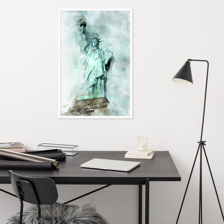 Poster - Freiheitsstatue Kuratoren von artlia artlia