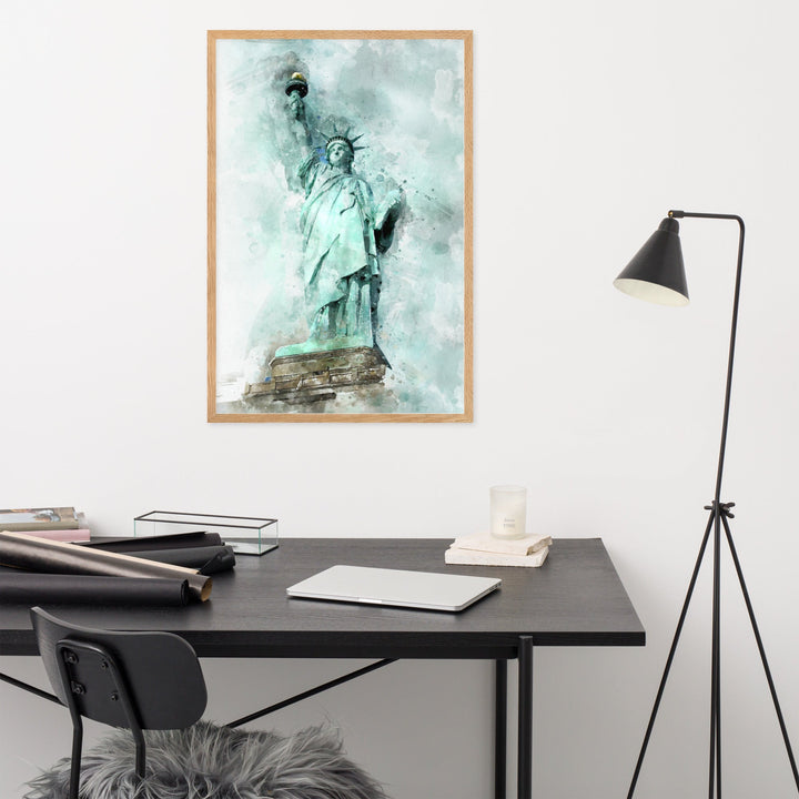 Poster - Freiheitsstatue Kuratoren von artlia artlia