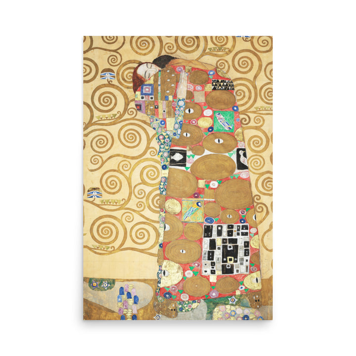 Poster - Gustav Klimt, Die Umarmung