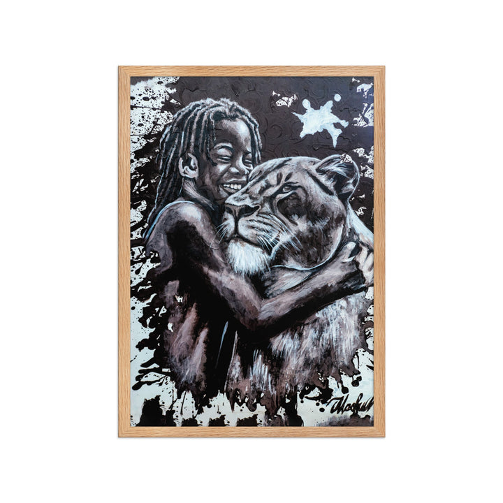 Poster - Her Cub, Nokuthula M Mpofu Nokuthula M Mpofu Oak / A1 (59.4×84.1 cm) artlia
