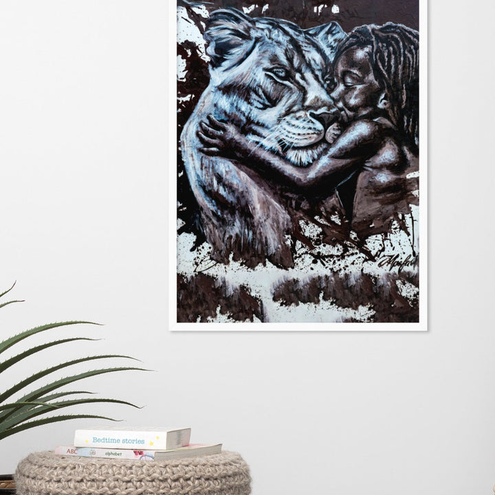 Poster - His Mother, Nokuthula M Mpofu Nokuthula M Mpofu artlia