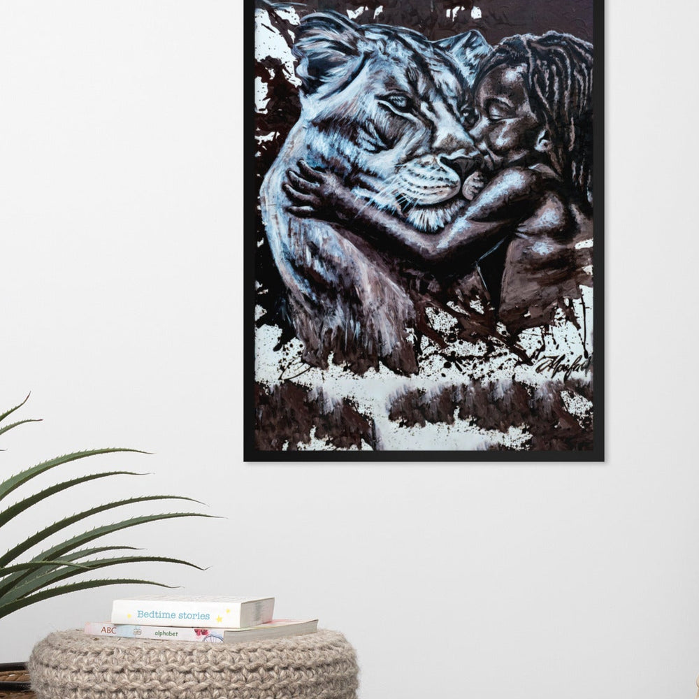 Poster - His Mother, Nokuthula M Mpofu Nokuthula M Mpofu artlia