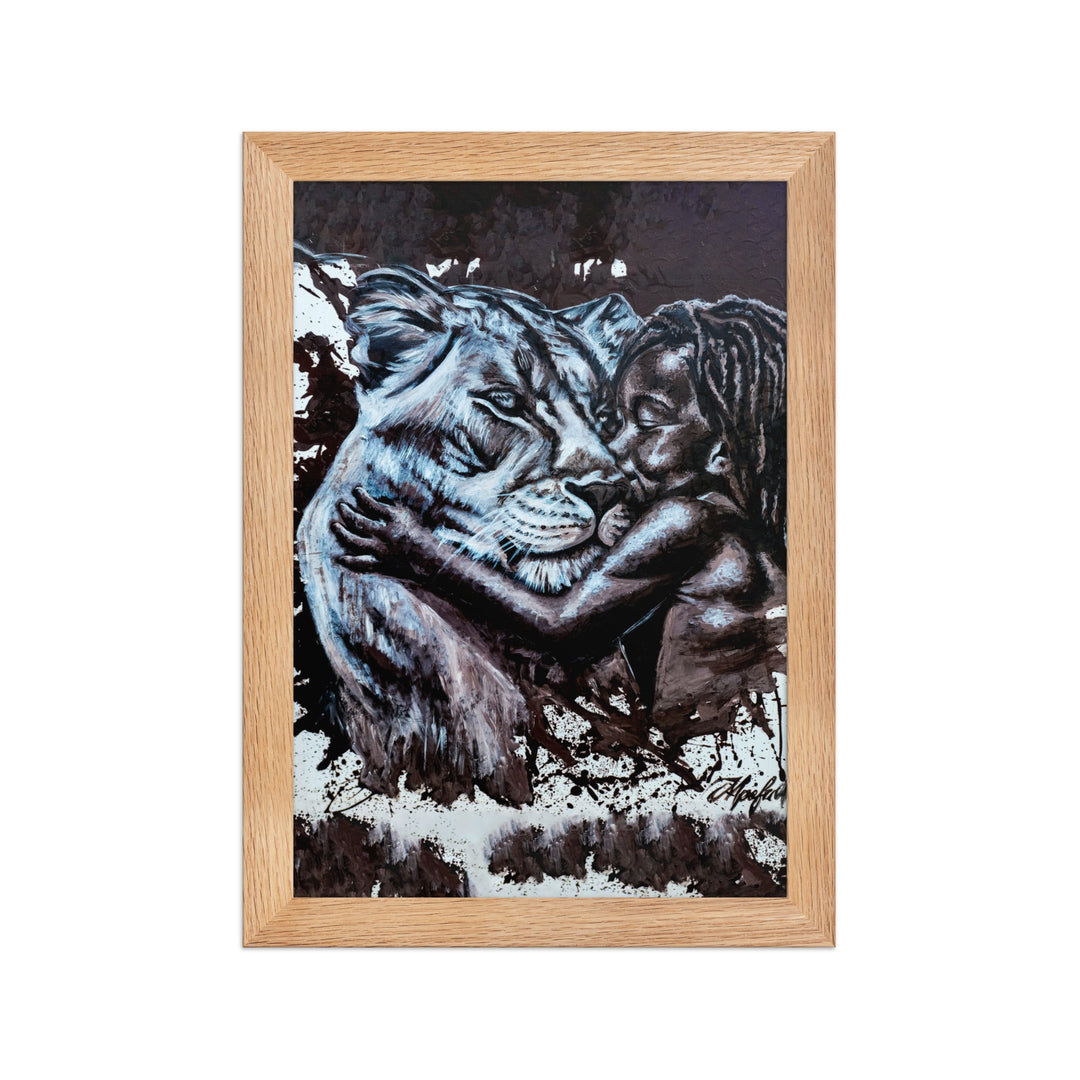 Poster - His Mother, Nokuthula M Mpofu Nokuthula M Mpofu Oak / 21×30 cm artlia