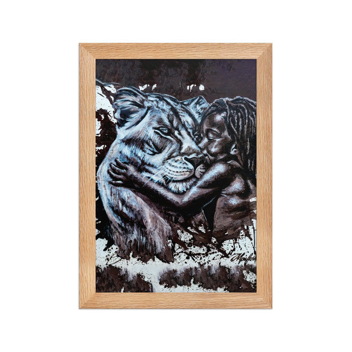 Poster - His Mother, Nokuthula M Mpofu Nokuthula M Mpofu Oak / 21×30 cm artlia