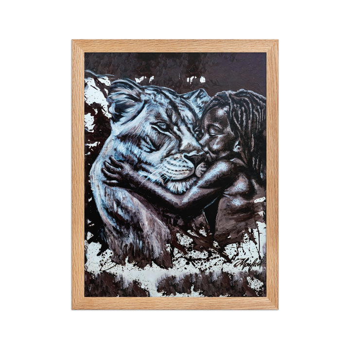Poster - His Mother, Nokuthula M Mpofu Nokuthula M Mpofu Oak / 30×40 cm artlia
