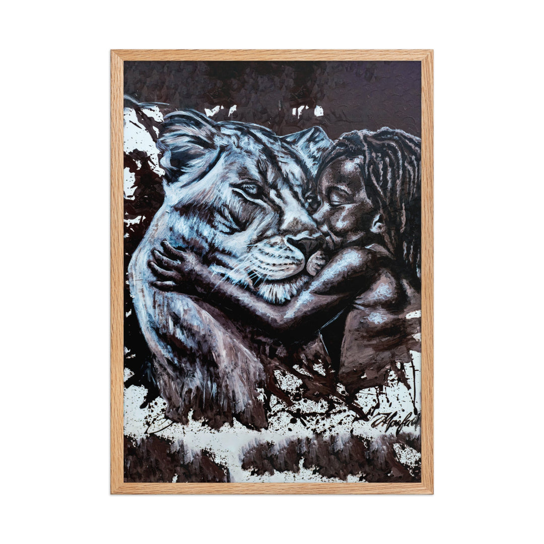 Poster - His Mother, Nokuthula M Mpofu Nokuthula M Mpofu Oak / 50×70 cm artlia
