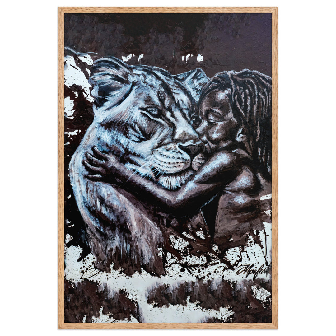 Poster - His Mother, Nokuthula M Mpofu Nokuthula M Mpofu Oak / 61×91 cm artlia