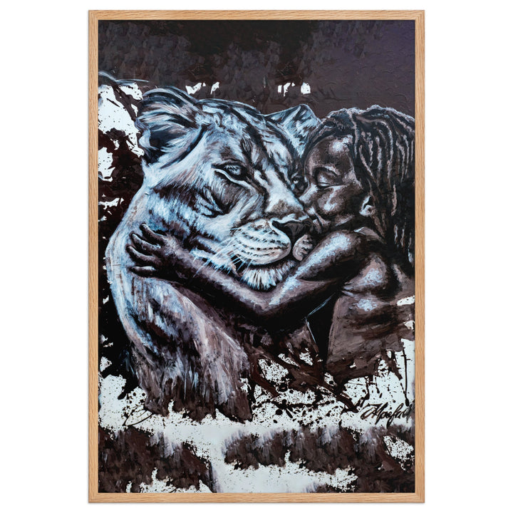 Poster - His Mother, Nokuthula M Mpofu Nokuthula M Mpofu Oak / 61×91 cm artlia