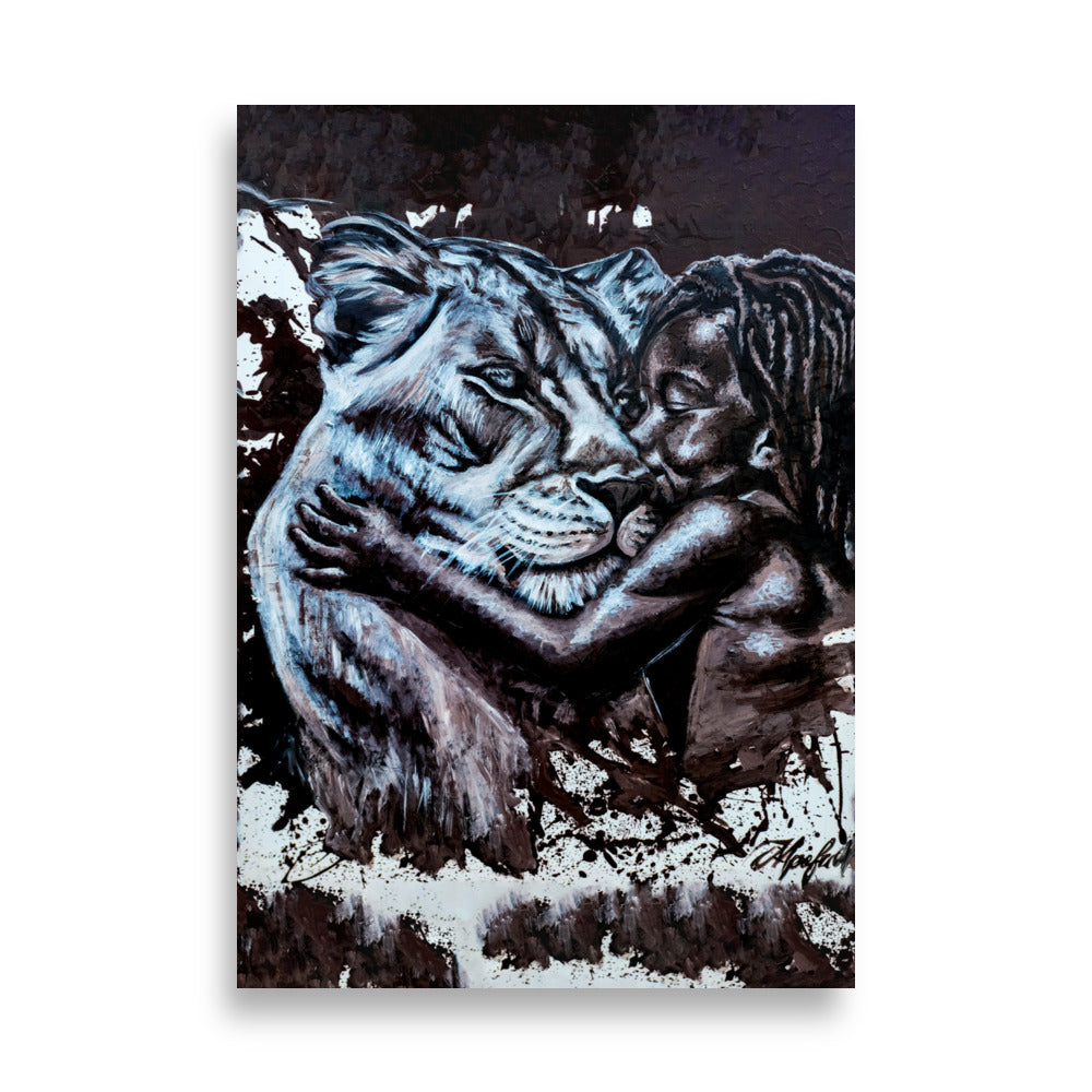 Poster - His Mother, Nokuthula M Mpofu Nokuthula M Mpofu ohne Rahmen / 21×30 cm artlia
