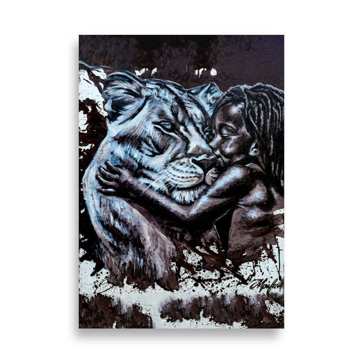 Poster - His Mother, Nokuthula M Mpofu Nokuthula M Mpofu ohne Rahmen / 21×30 cm artlia