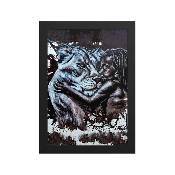 Poster - His Mother, Nokuthula M Mpofu Nokuthula M Mpofu Schwarz / 21×30 cm artlia