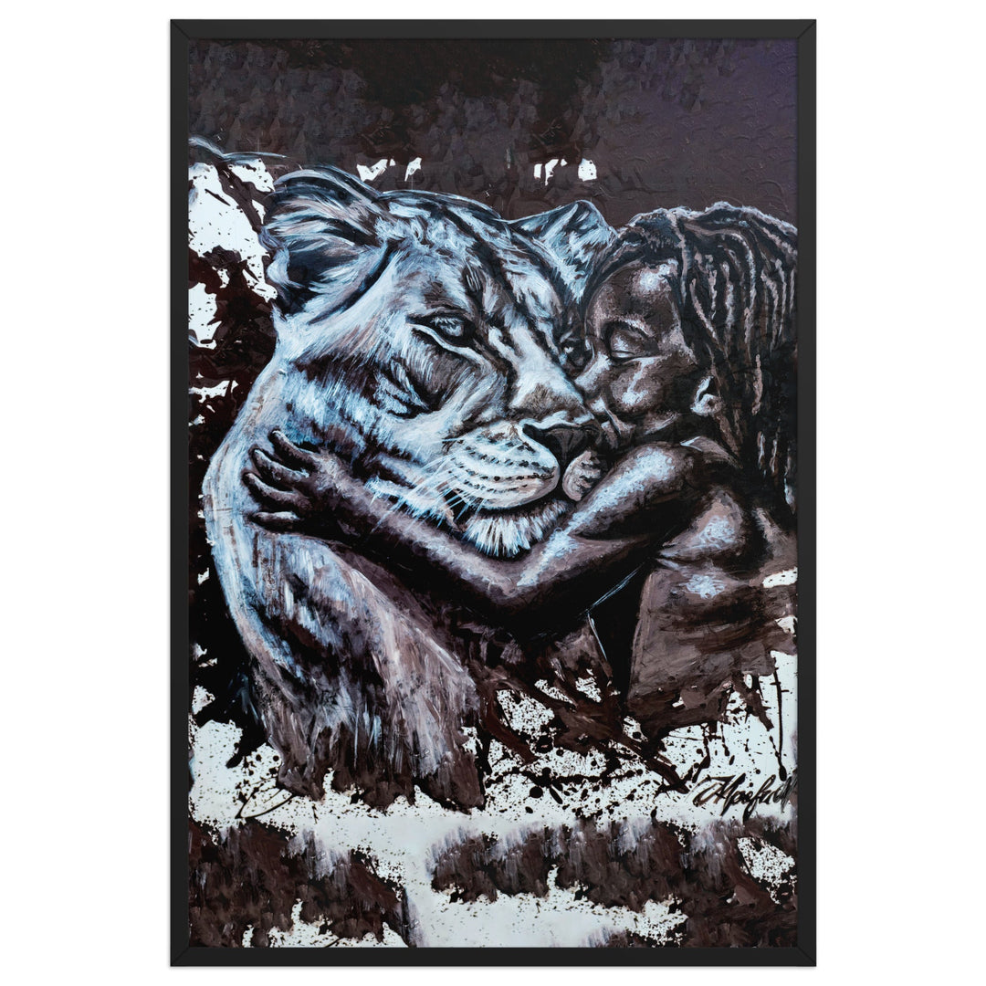 Poster - His Mother, Nokuthula M Mpofu Nokuthula M Mpofu Schwarz / 61×91 cm artlia