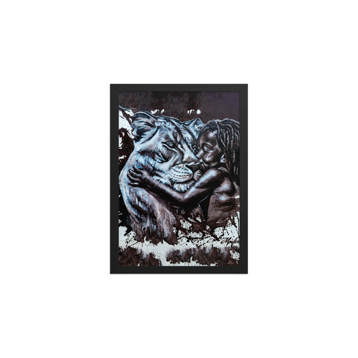 Poster - His Mother, Nokuthula M Mpofu Nokuthula M Mpofu Schwarz / A2 (42×59.4 cm) artlia