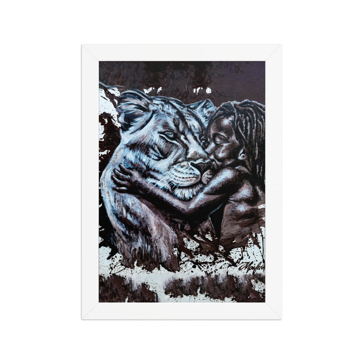 Poster - His Mother, Nokuthula M Mpofu Nokuthula M Mpofu Weiß / 21×30 cm artlia