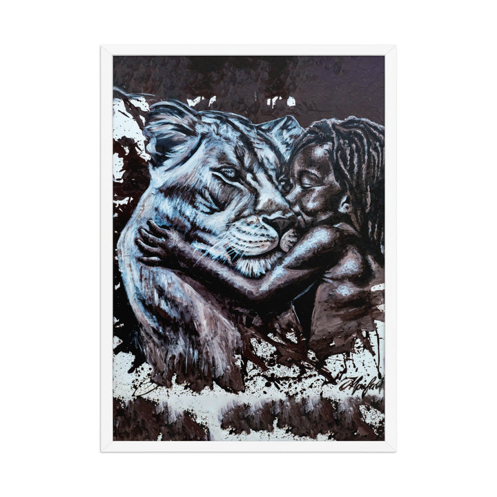 Poster - His Mother, Nokuthula M Mpofu Nokuthula M Mpofu Weiß / 50×70 cm artlia