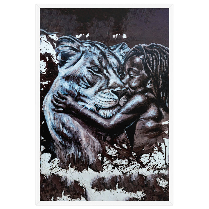 Poster - His Mother, Nokuthula M Mpofu Nokuthula M Mpofu Weiß / 61×91 cm artlia