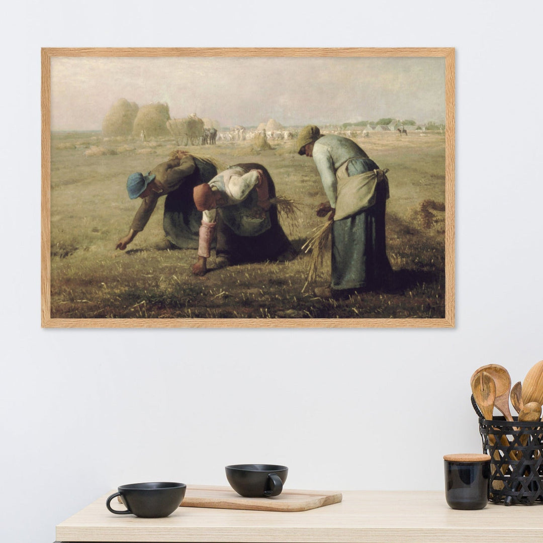 Poster - Jean-François Millet, Die Ährenleserinnen artlia