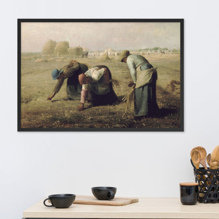 Poster - Jean-François Millet, Die Ährenleserinnen artlia