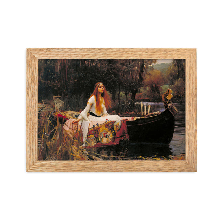 Poster - John William Waterhouse, Die Dame von Shalott John William Waterhouse Oak / 21×30 cm artlia