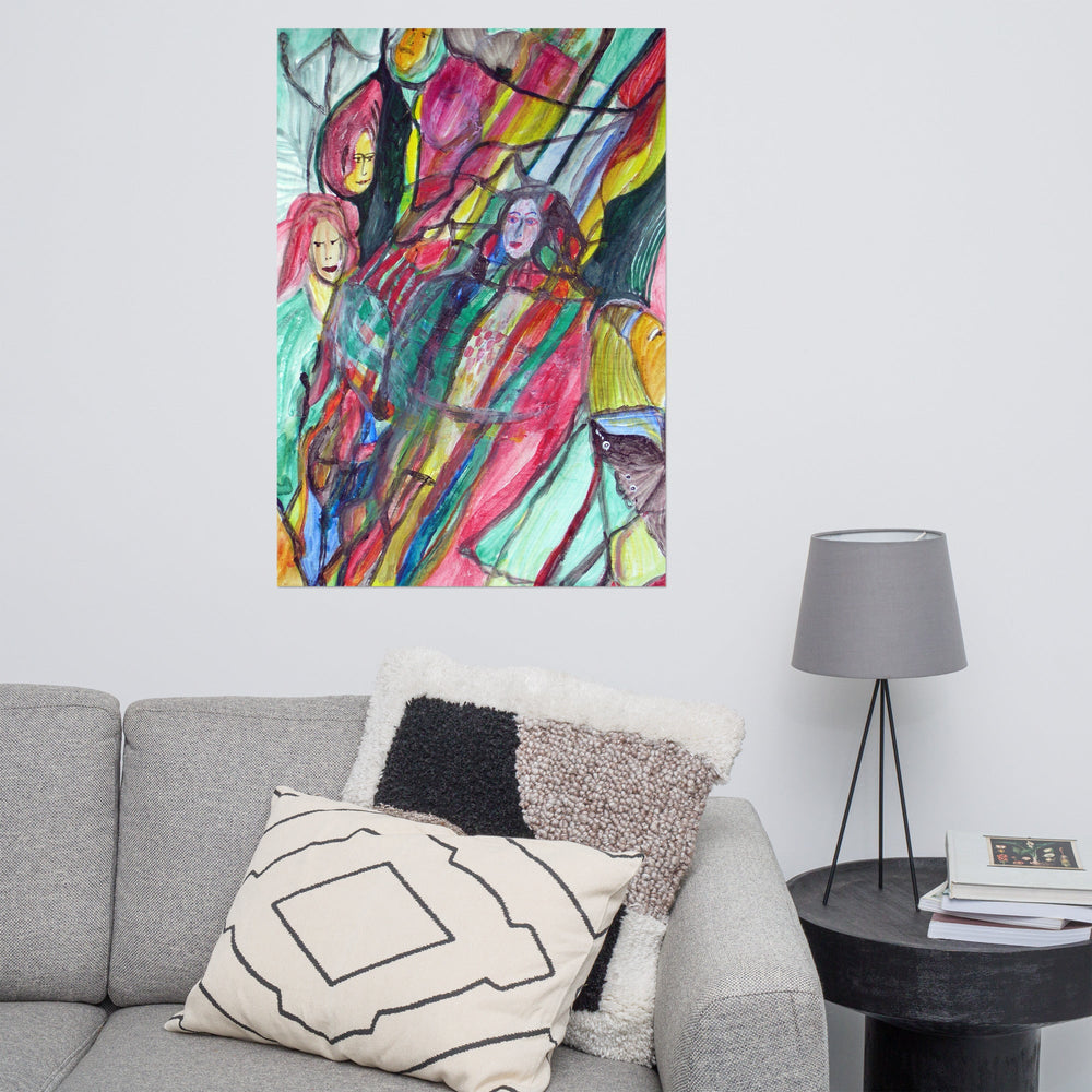 Poster - Lia Broecker-Jakob, Composition Hrvatske zene Lia Broecker-Jakob artlia