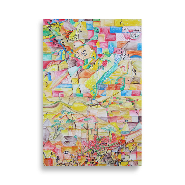 Poster - Lia Broecker-Jakob, Composition Putevima Ehnatona Lia Broecker-Jakob artlia