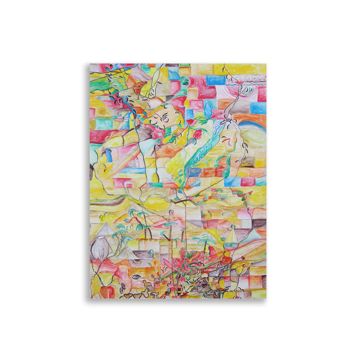 Poster - Lia Broecker-Jakob, Composition Putevima Ehnatona Lia Broecker-Jakob artlia